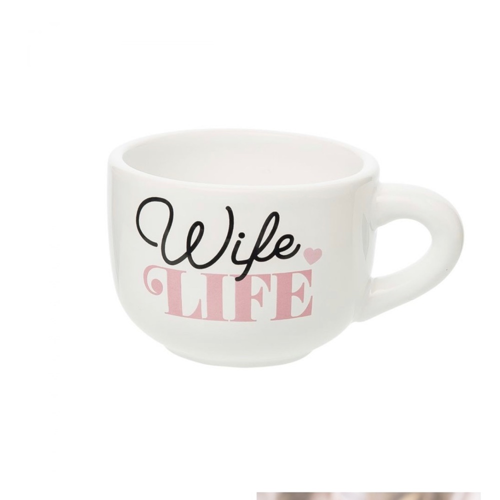 “Totalee” Ceramic Wife Life Large Cappuccino Mug